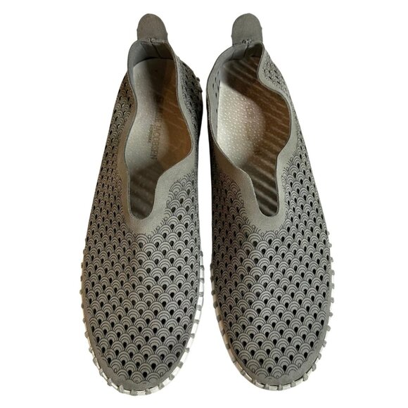 Ilse Jacobsen Hornbaek Tulip 139 Gray Flats Slip-On Shoes Size 39 - Picture 2 of 7